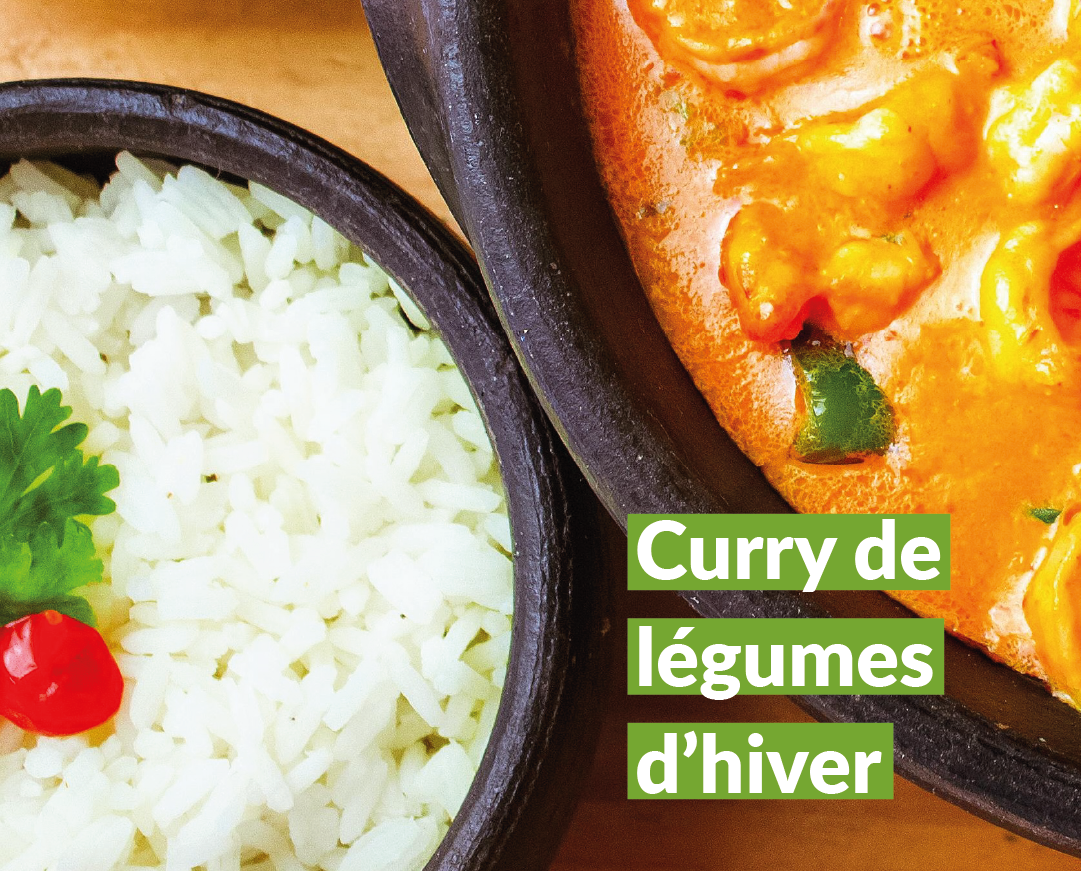 Curry de légumes d'hiver