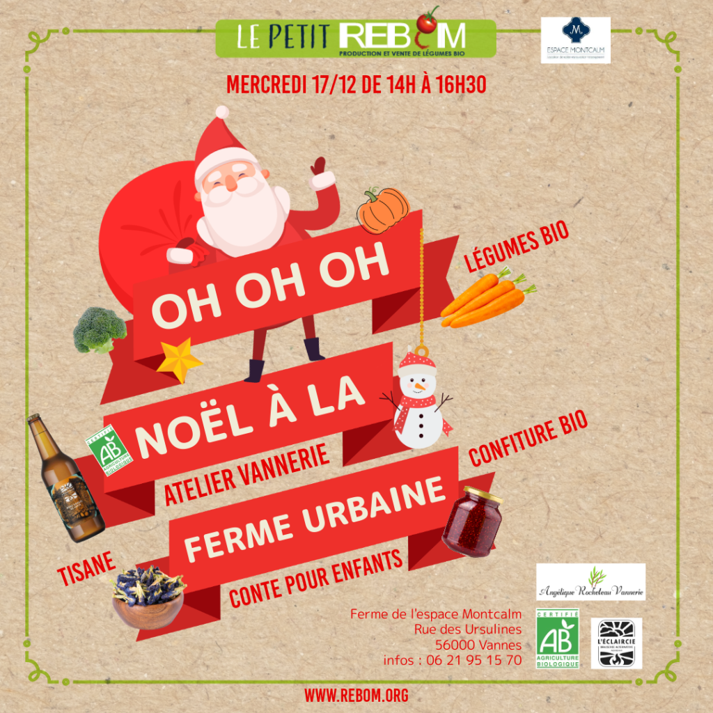 Noël à la ferme urbaine